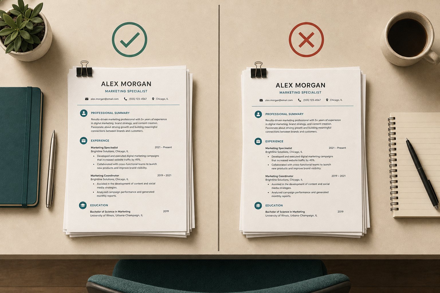 identical resumes receive vastly different responses based solely on the name at the top