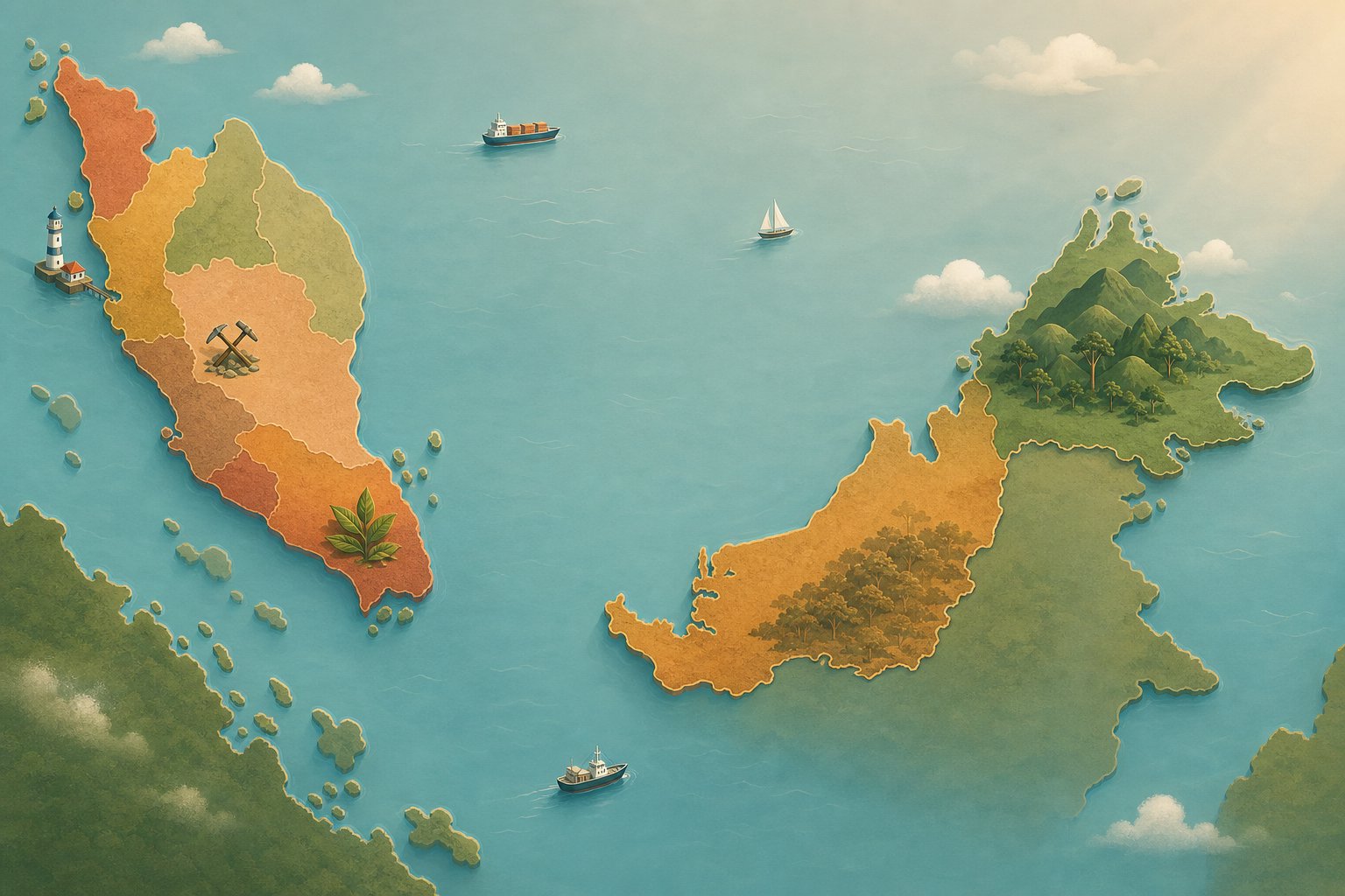 malaysian states where different chinese dialect groups settled based on historical economic opportunities