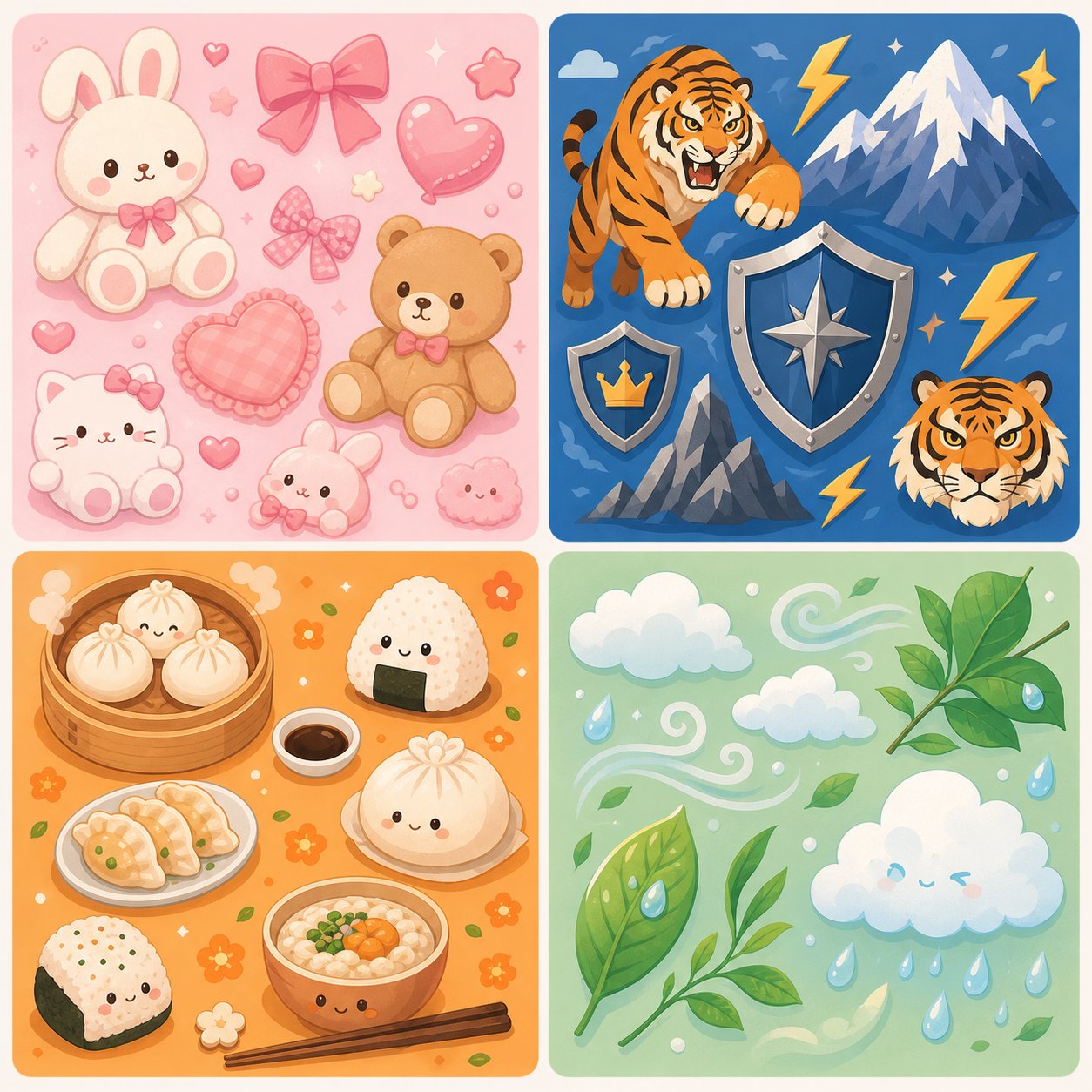popular chinese nicknames fall into four main categories from cute and endearing to nature inspired