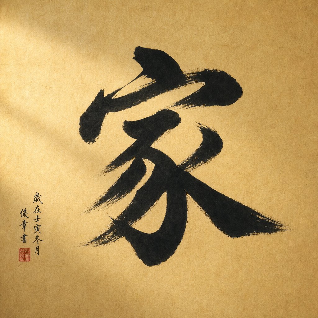 Why A Pig Under A Roof? Family Chinese Character Meaning Decoded