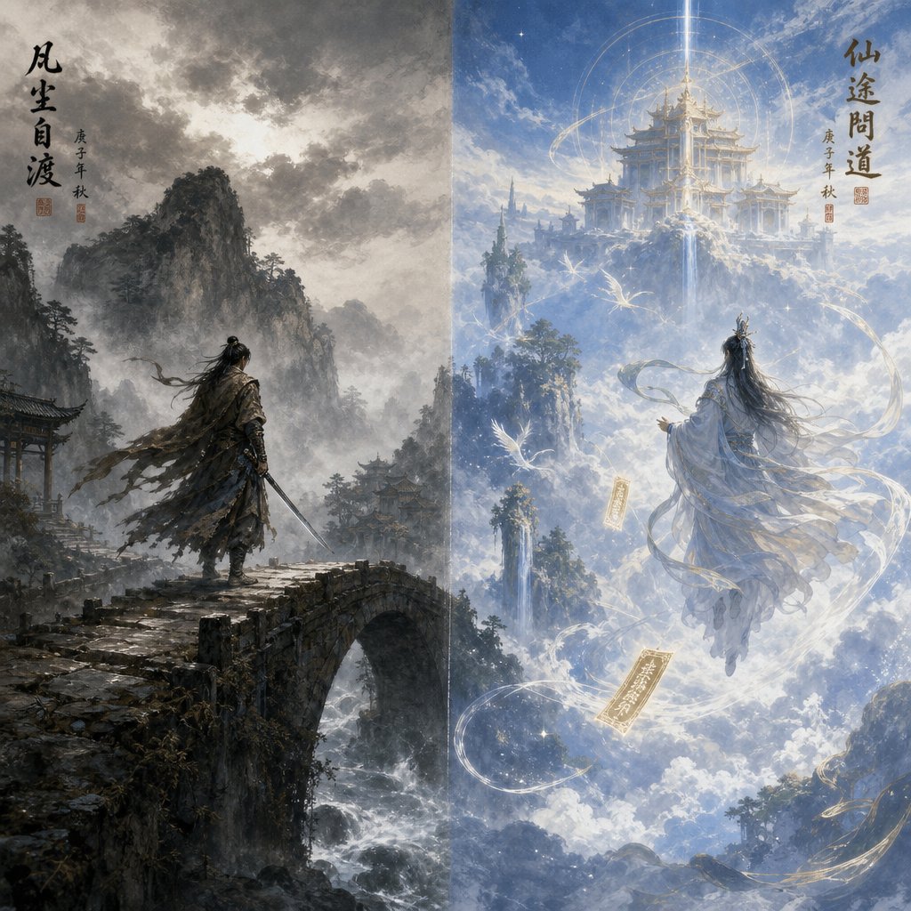 wuxia names draw from rivers and steel while xianxia names reach for clouds and celestial imagery