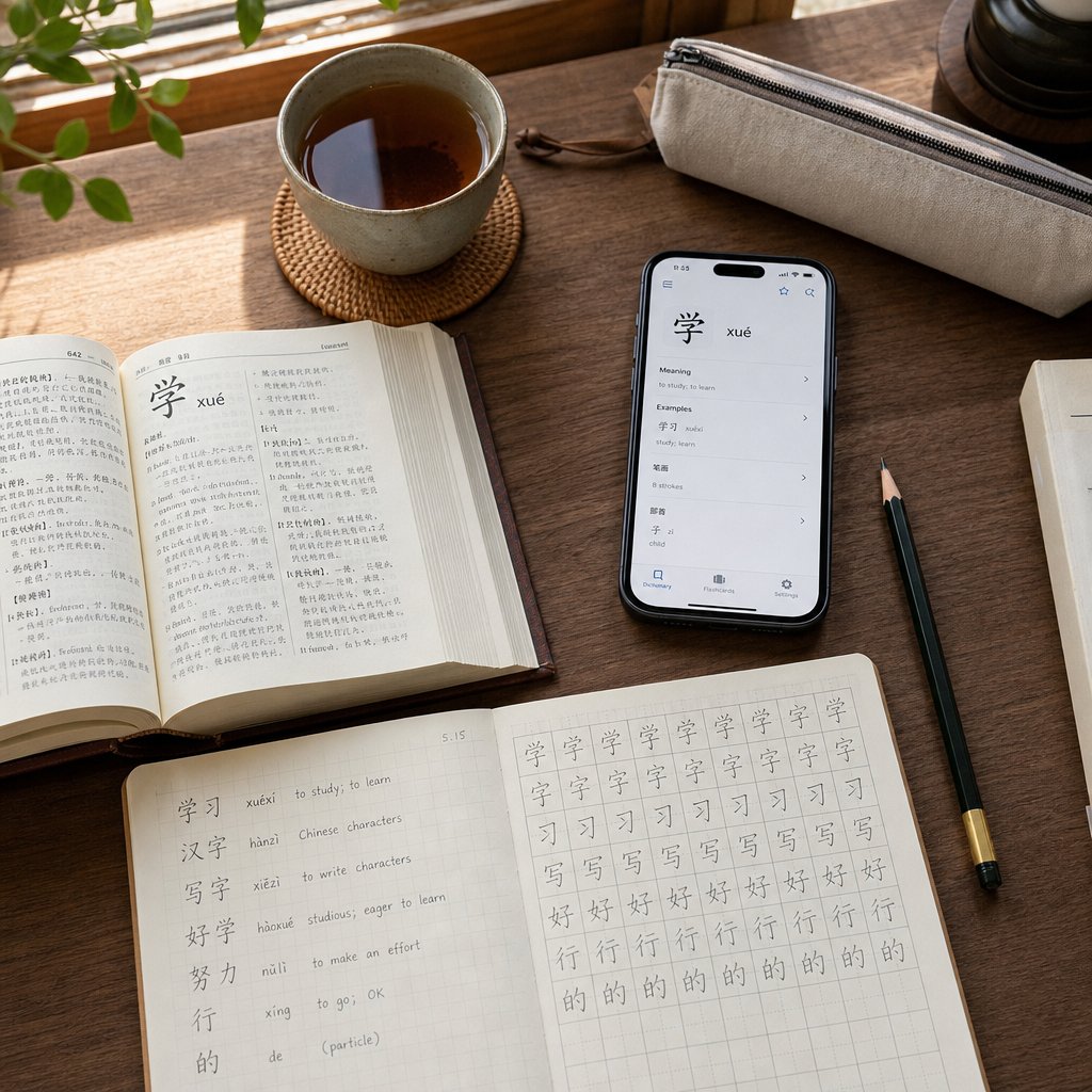 a complete pinyin to strokes workflow combines digital tools with hands on writing practice
