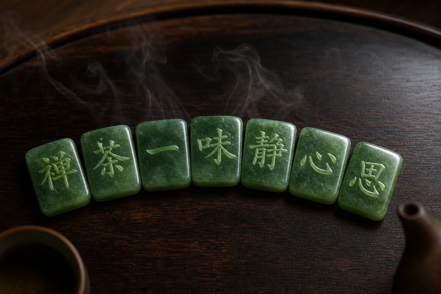 symbolic chinese characters commonly found in tea branding each carrying cultural meaning beyond literal translation