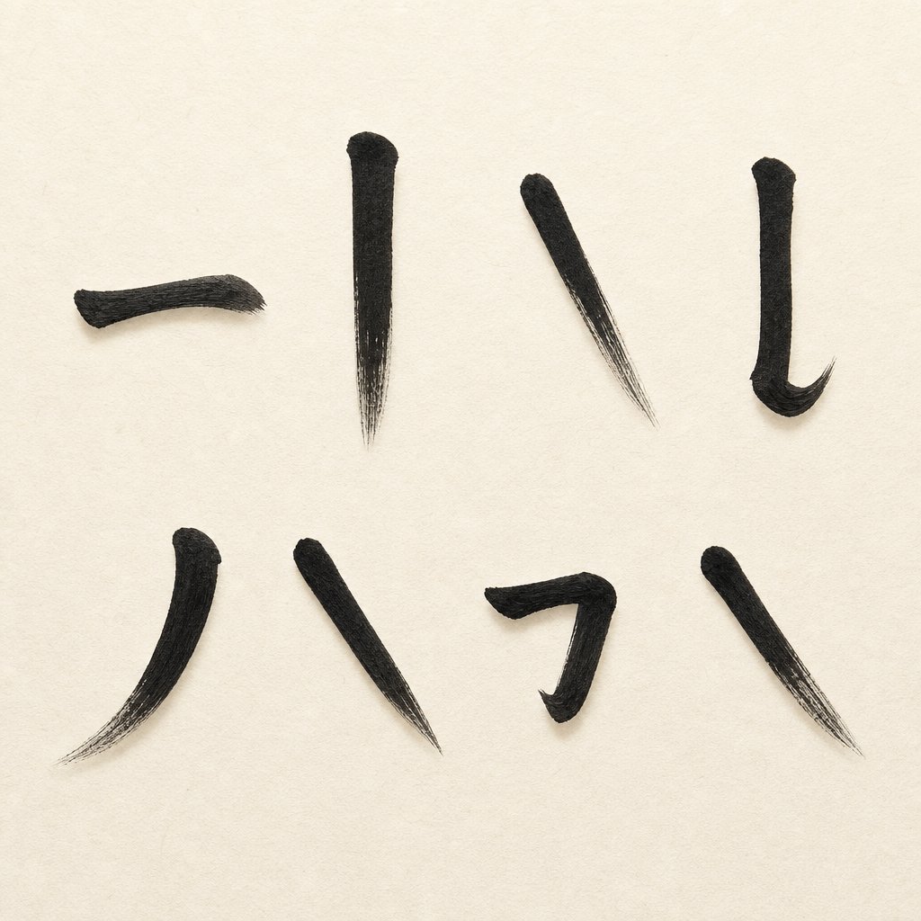 the eight basic stroke types that form the foundation of every chinese name character