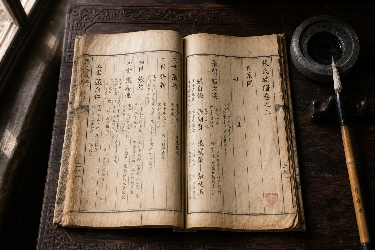 traditional chinese genealogy books recorded women by their birth surnames preserving clan identity across centuries